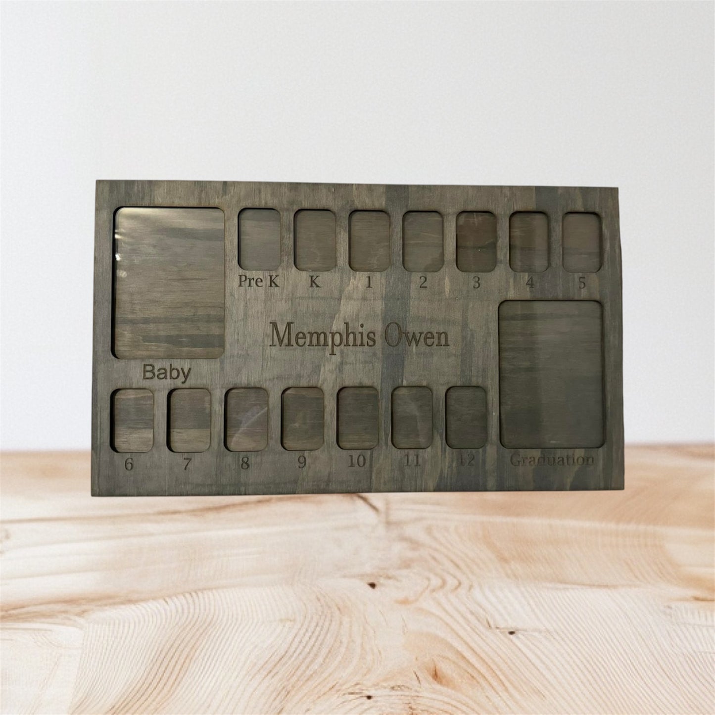 Picture frame baby-graduation