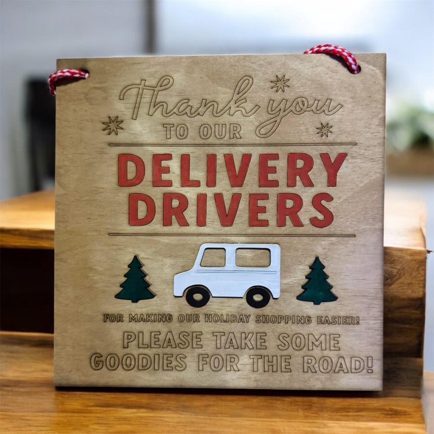 Delivery Driver sign