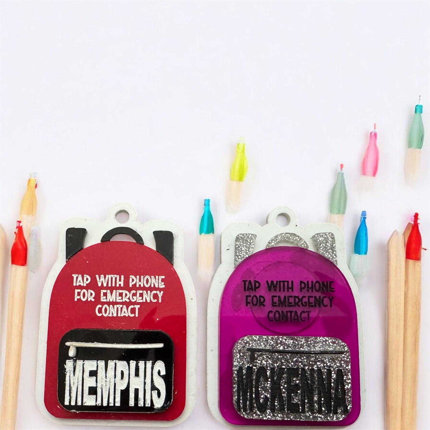 NFC backpack tag