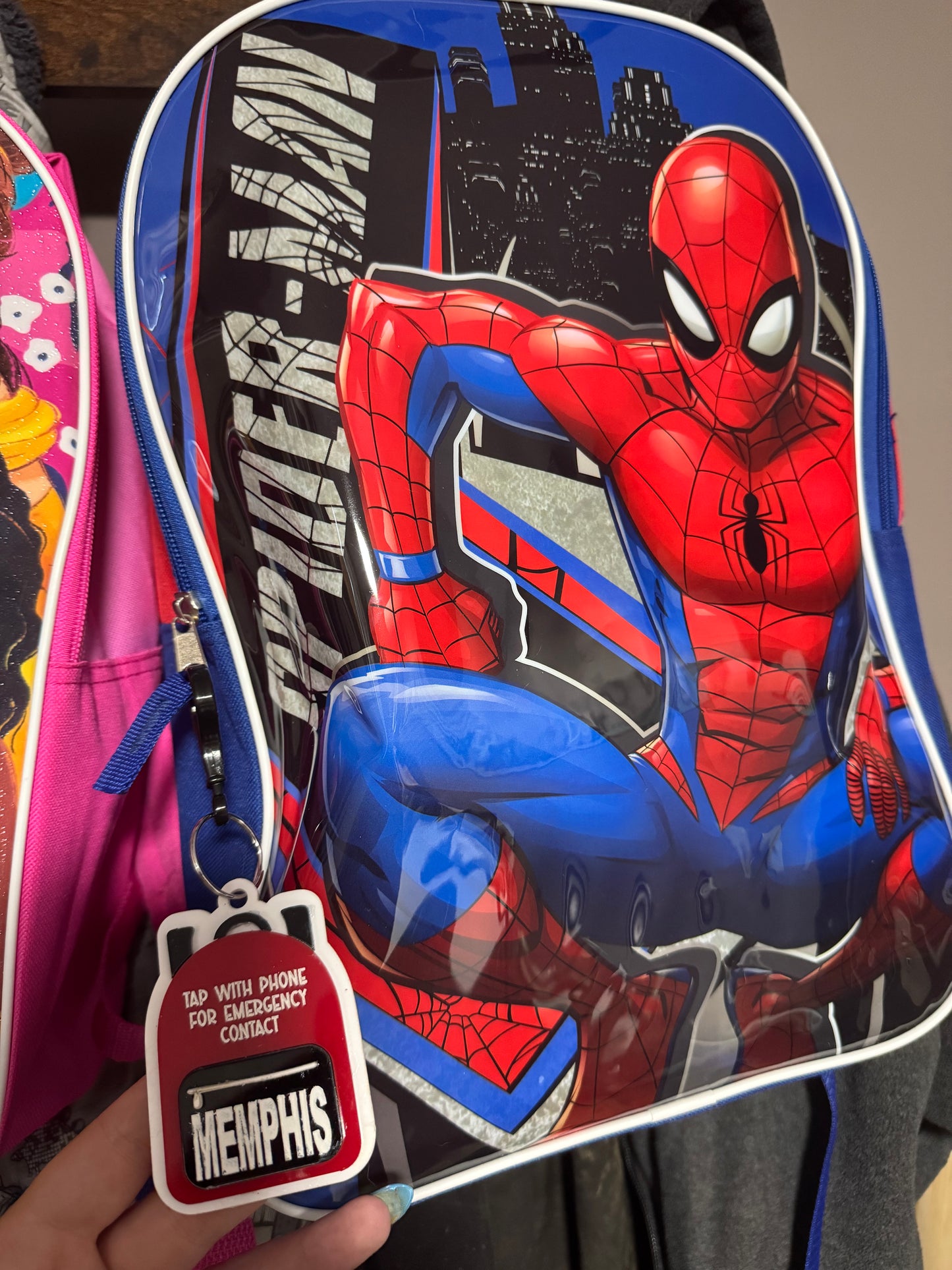 NFC backpack tag