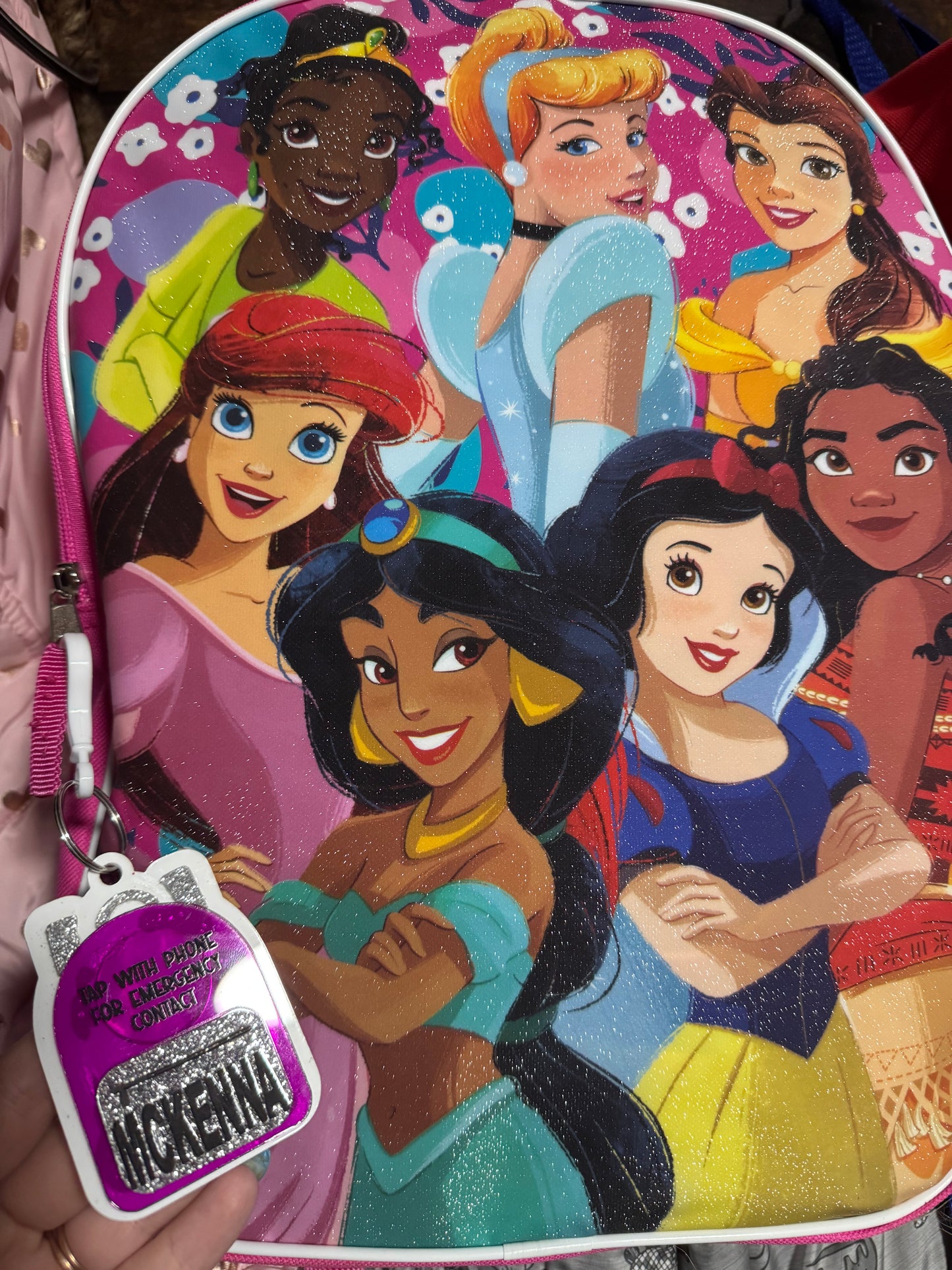 NFC backpack tag